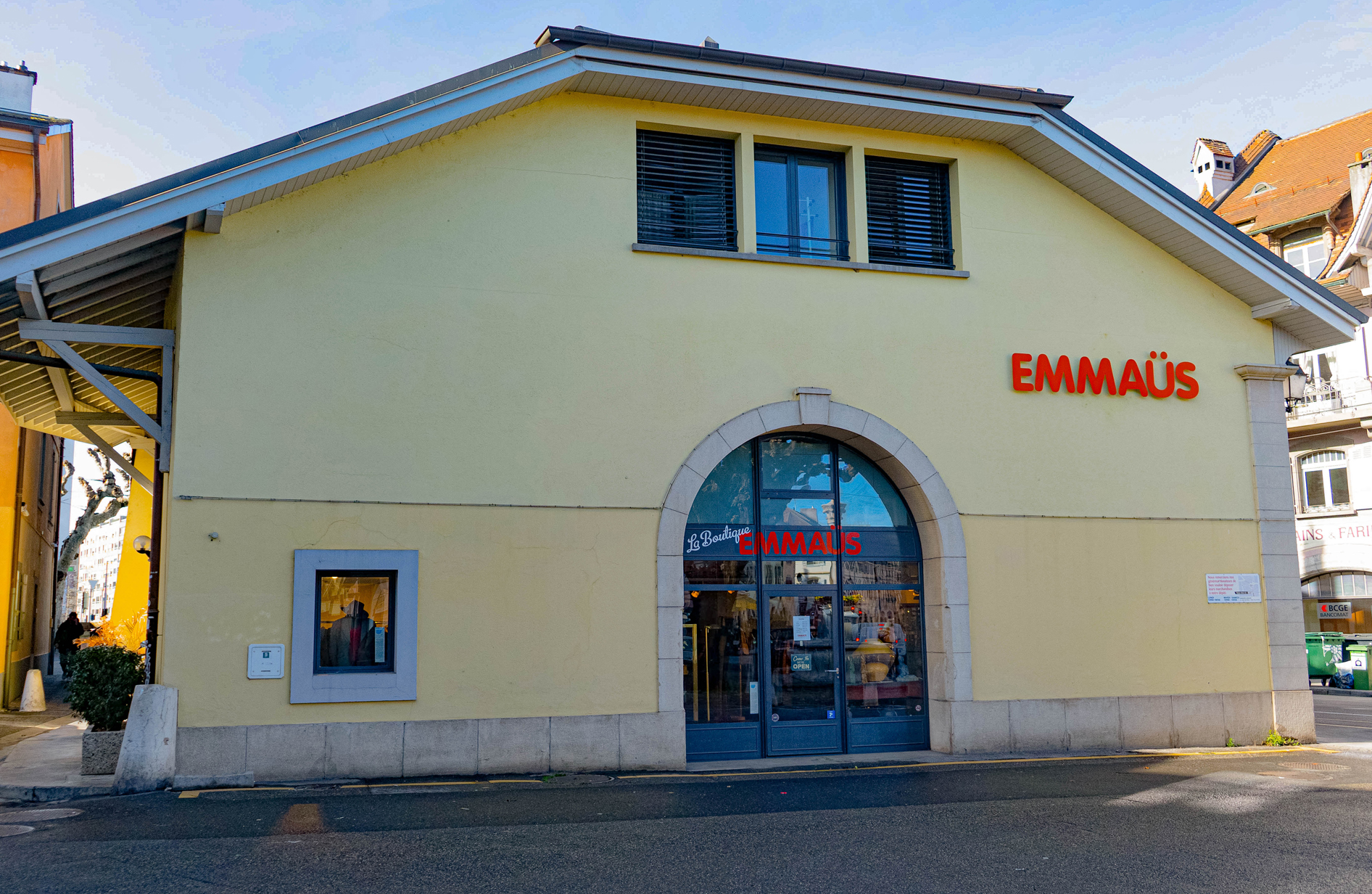 La boutique Emmaüs Genève