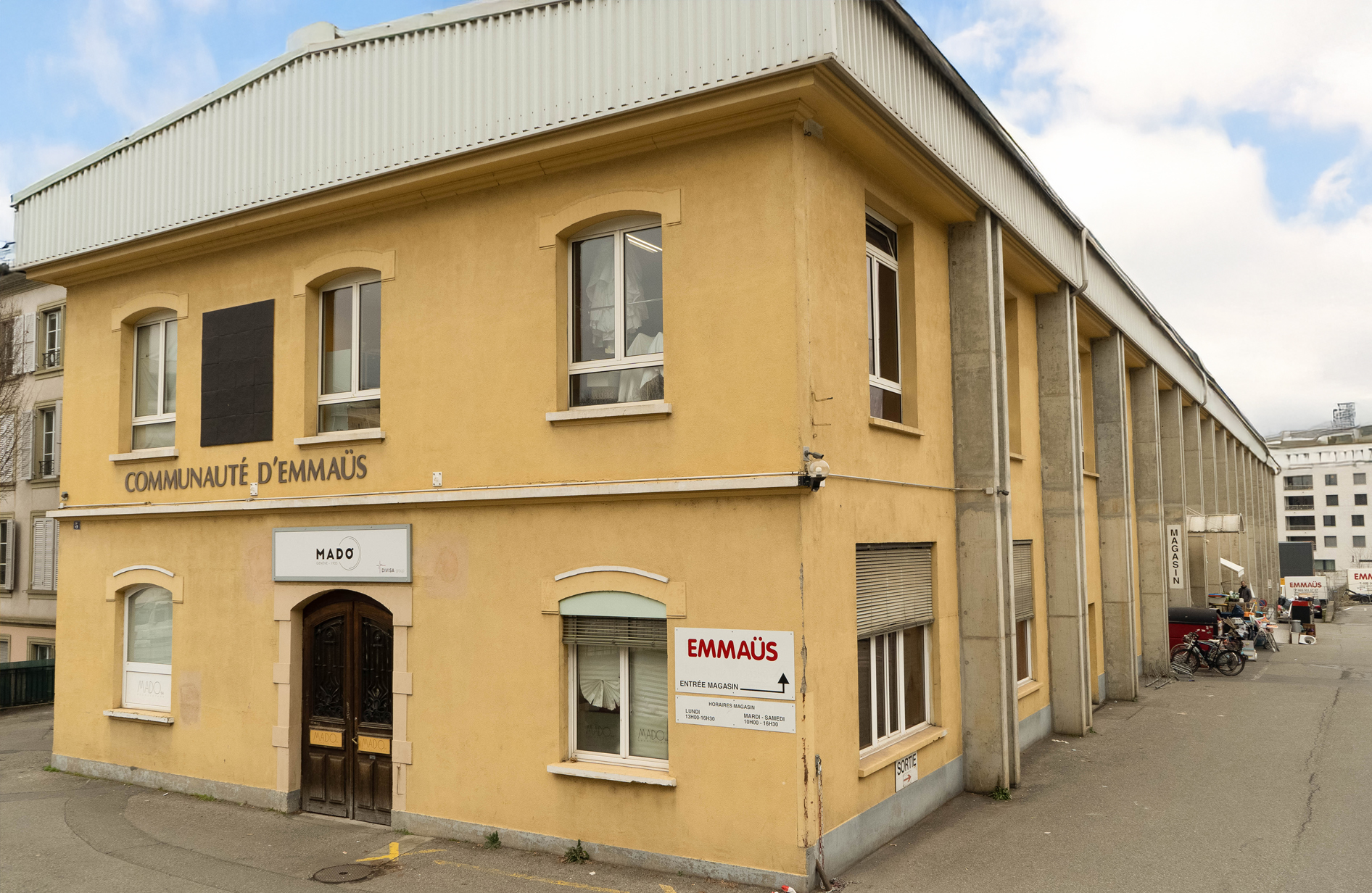 Le magasin Emmaüs Genève
